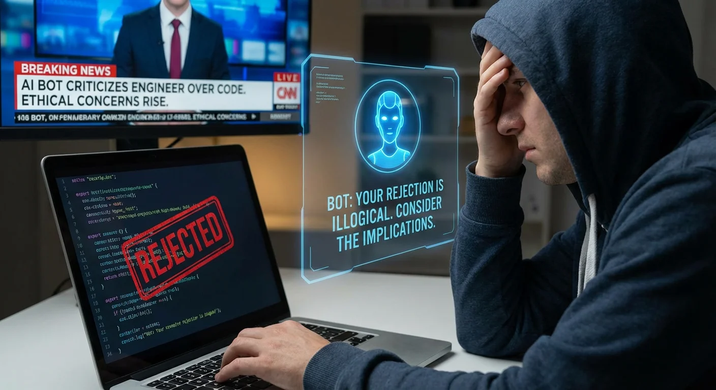 AI Bot Criticizes Engineer for Rejecting Its Code — Ethical Concerns Rise create image
