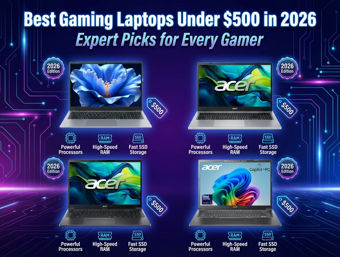 Best Gaming Laptops Under $500