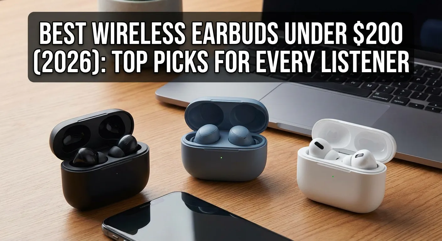 Best Wireless Earbuds Under 200 Dollars 2026