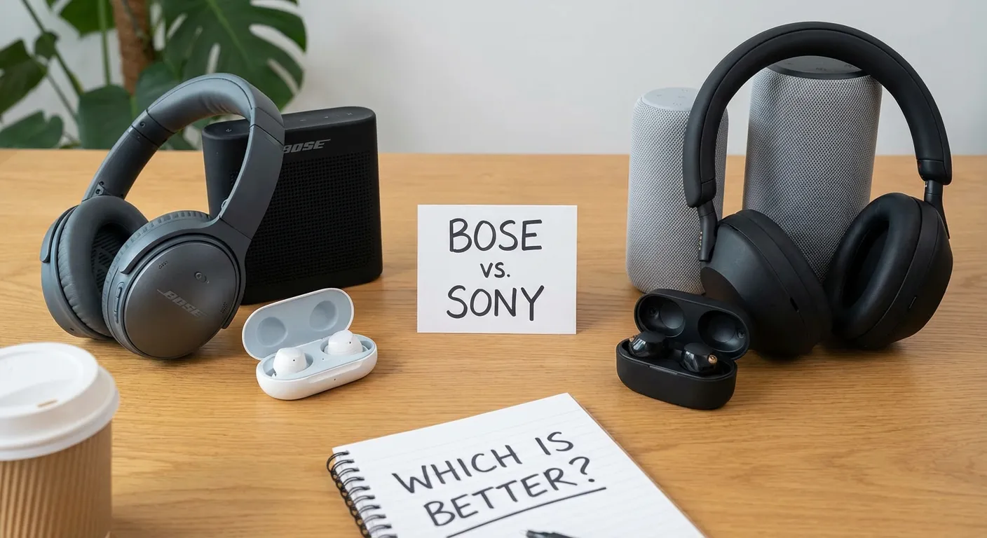 Bose vs Sony Which Brand Makes Better Headphones, Speakers & Earbuds
