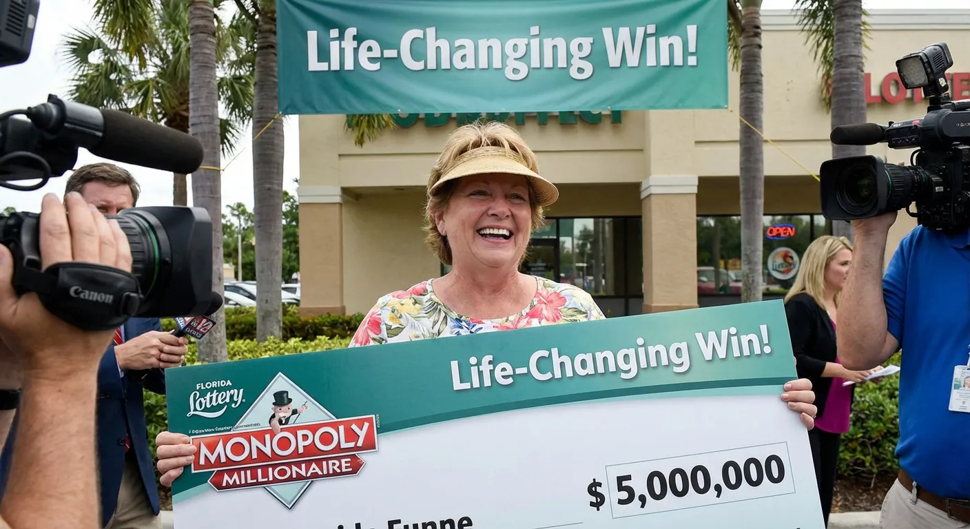 Florida Woman Wins Monopoly Lottery Life-Changing $5M Win