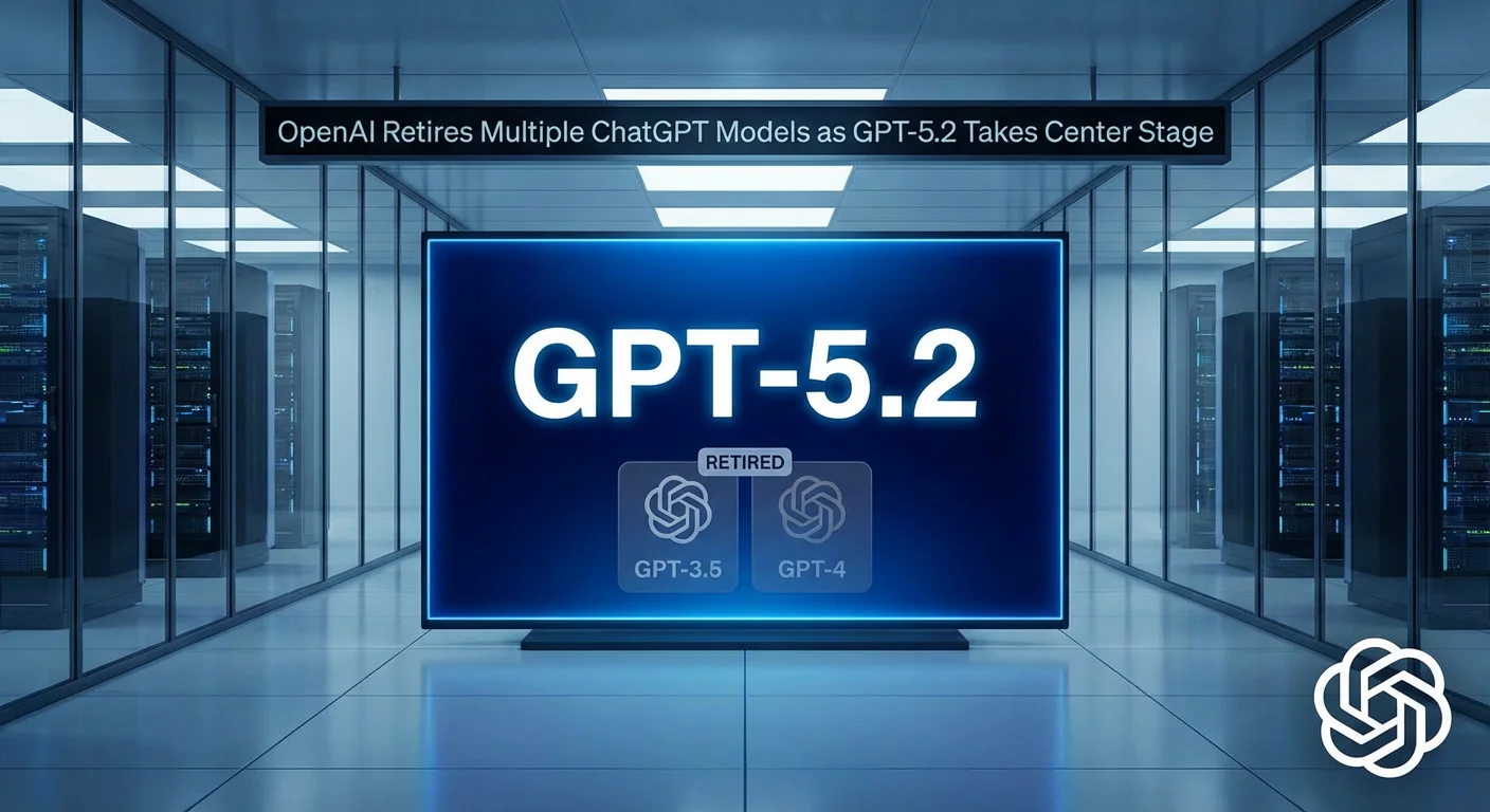 OpenAI Retires Multiple ChatGPT Models as GPT-5.2 Takes Center Stage