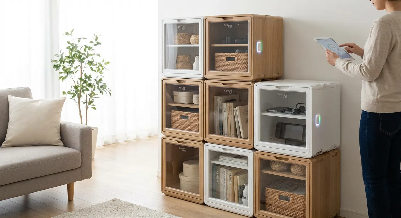 Skylar Box The Smart Modular Storage Solution Changing How We Organize Our Homes